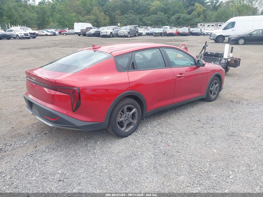 Vin: 3kpft4de1se246998, lot: 46601011, kia k4 lxs 20254