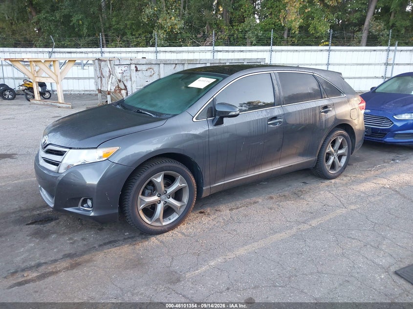 Vin: 4t3bk3bb7du093975, lot: 46601012, toyota venza xle v6 20132