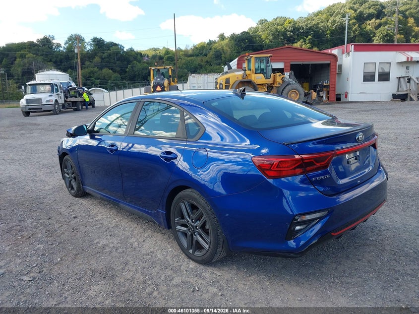 Vin: 3kpf34ad6le203545, lot: 46601013, kia forte gt-line 20203