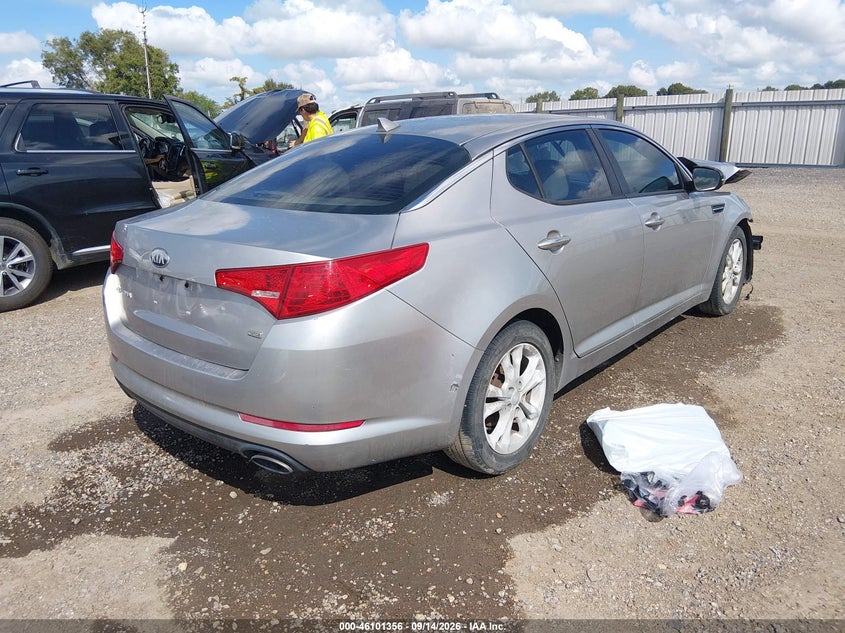 Vin: 5xxgm4a78dg114127, lot: 46601014, kia optima lx 20134