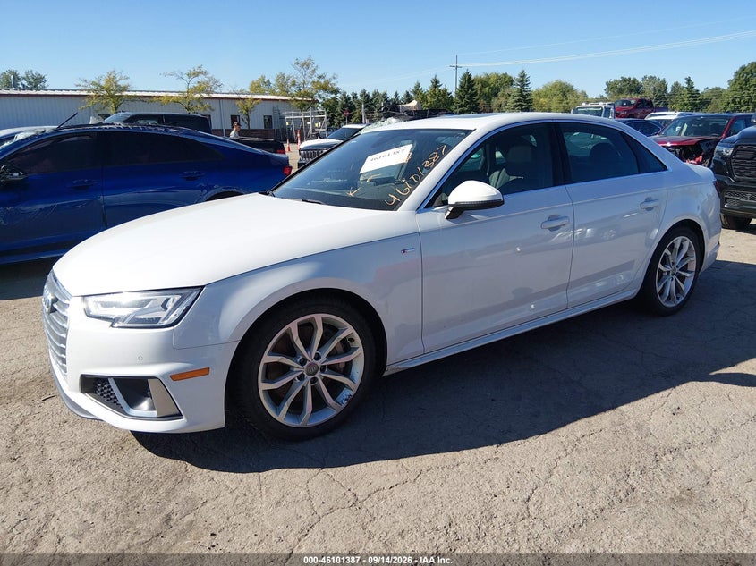 Vin: wauenaf43ka055348, lot: 46601045, audi a4 45 premium 20192