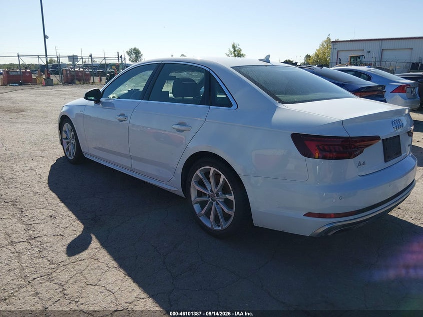 Vin: wauenaf43ka055348, lot: 46601045, audi a4 45 premium 20193