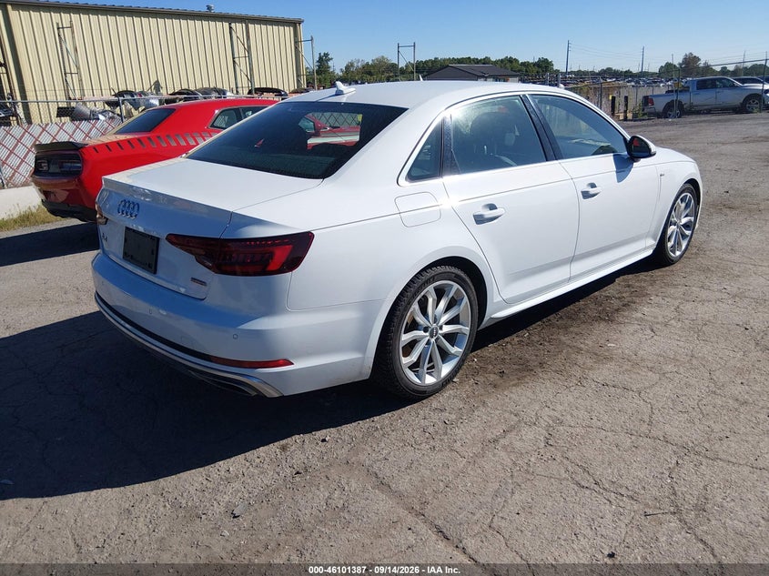 Vin: wauenaf43ka055348, lot: 46601045, audi a4 45 premium 20194