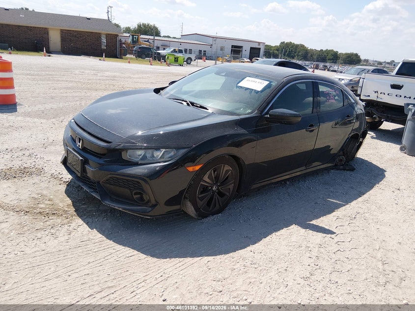 2019 Honda Civic Ex, Левый зад, IAAI, VIN SHHFK7H68KU201881 — фото 2