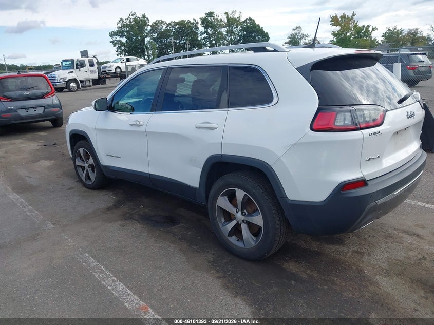 Vin: 1c4pjmdx0kd103263, lot: 46601053, jeep cherokee limited 4x4 20193