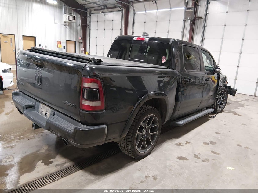 Vin: 1c6srfjt1kn670454, lot: 46601054, ram 1500 laramie  4x4 5'7 box 20194