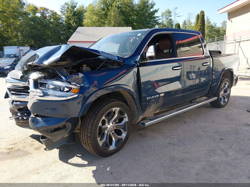 2022 RAM 1500, Front End, IAAI, VIN 1C6SRFKT9NN215077 — photo 2