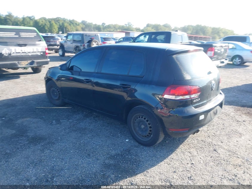 Vin: wvwda7aj6bw246730, lot: 46601061, volkswagen golf 2.5l 4-door 20113