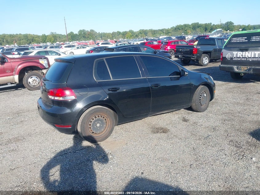 Vin: wvwda7aj6bw246730, lot: 46601061, volkswagen golf 2.5l 4-door 20114