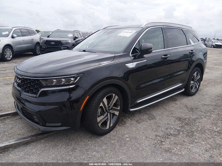 Vin: kndrkdlg2p5151551, lot: 46601063, kia sorento hybrid sx prestige 20232
