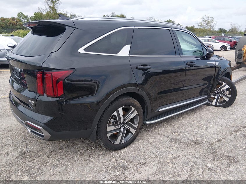Vin: kndrkdlg2p5151551, lot: 46601063, kia sorento hybrid sx prestige 20234