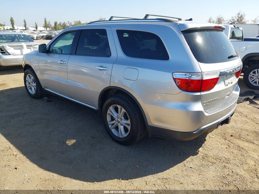 Vin: 1c4sdjdt7dc616161, lot: 46601064, dodge durango crew 20133