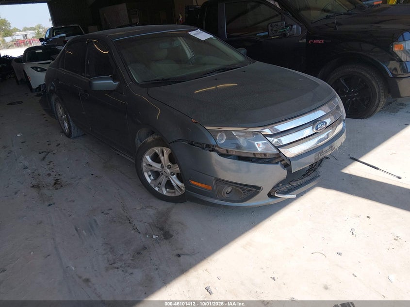Vin: 3fahp0ha4cr121250, lot: 46601070, ford fusion se 20121