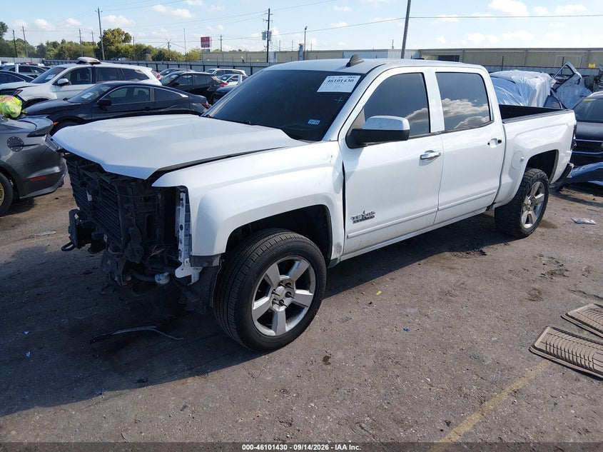 Vin: 3gcpcrec4hg353216, lot: 46601088, chevrolet silverado 1500 1lt 20172
