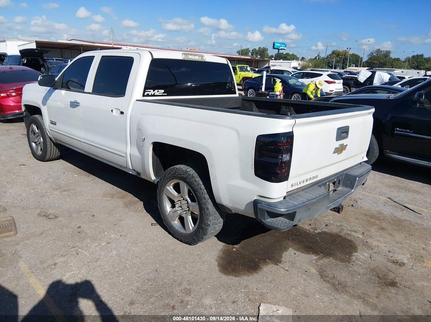 Vin: 3gcpcrec4hg353216, lot: 46601088, chevrolet silverado 1500 1lt 20173