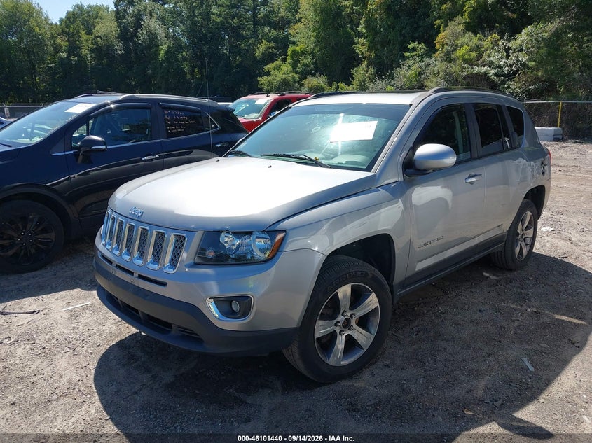 Vin: 1c4njdeb7gd810524, lot: 46601098, jeep compass high altitude edition 20162