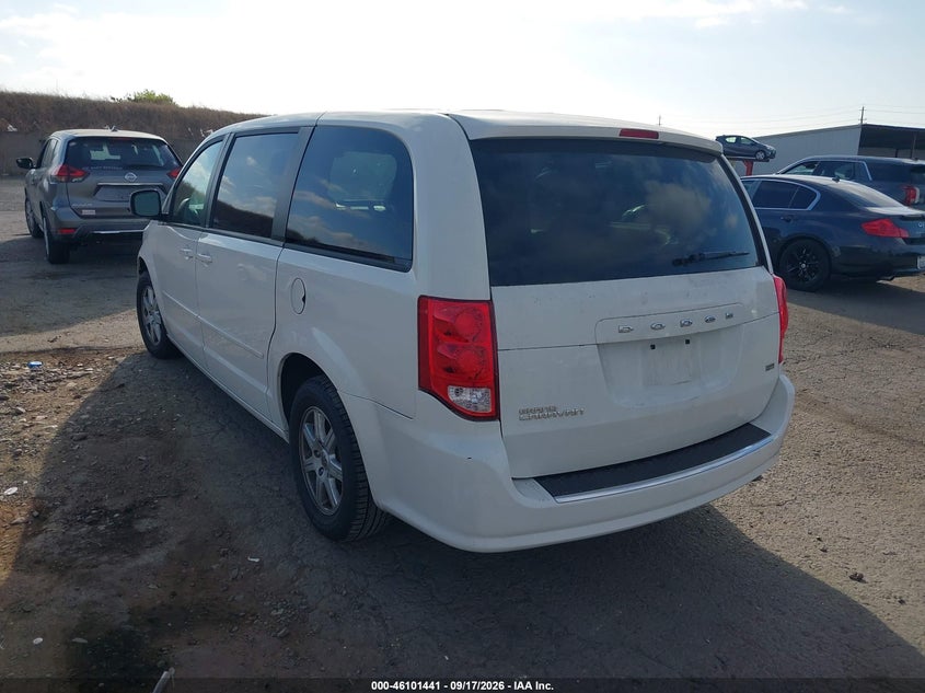 Vin: 2d4rn3dgxbr628242, lot: 46601099, dodge grand caravan mainstreet 20113