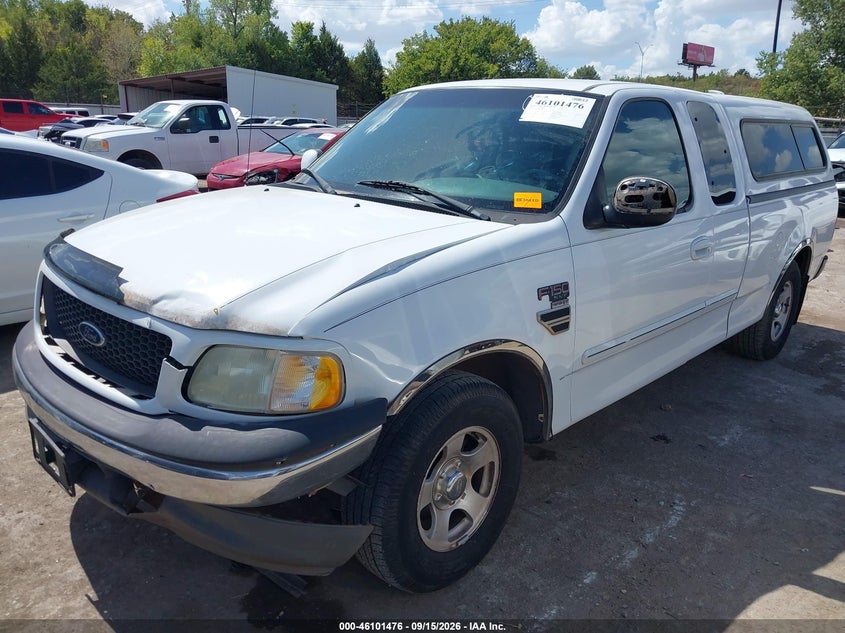 2002 Ford F-150, Right Side, IAAI, VIN 1FTRX17W82NA80141 — photo 2