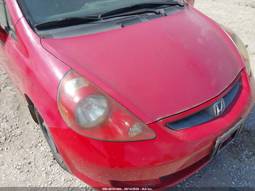 HONDA FIT 2008 VIN JHMGD38408S067532