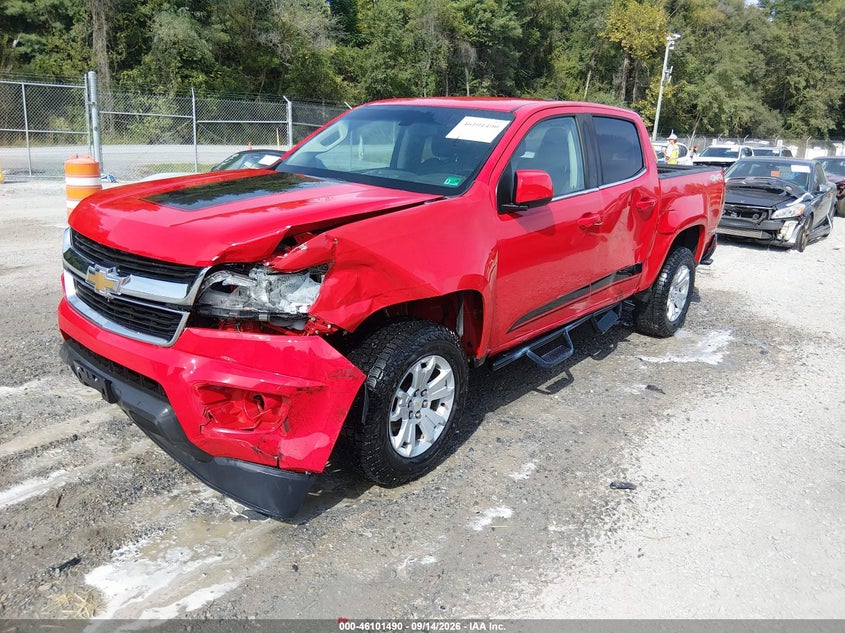 Vin: 1gcgtcen7k1108365, lot: 46601148, chevrolet colorado lt 20192