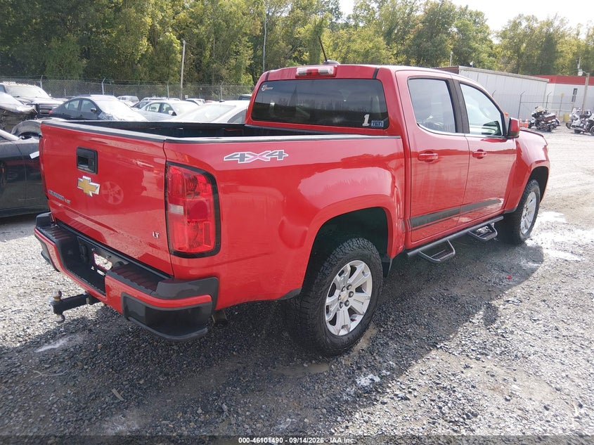Vin: 1gcgtcen7k1108365, lot: 46601148, chevrolet colorado lt 20194