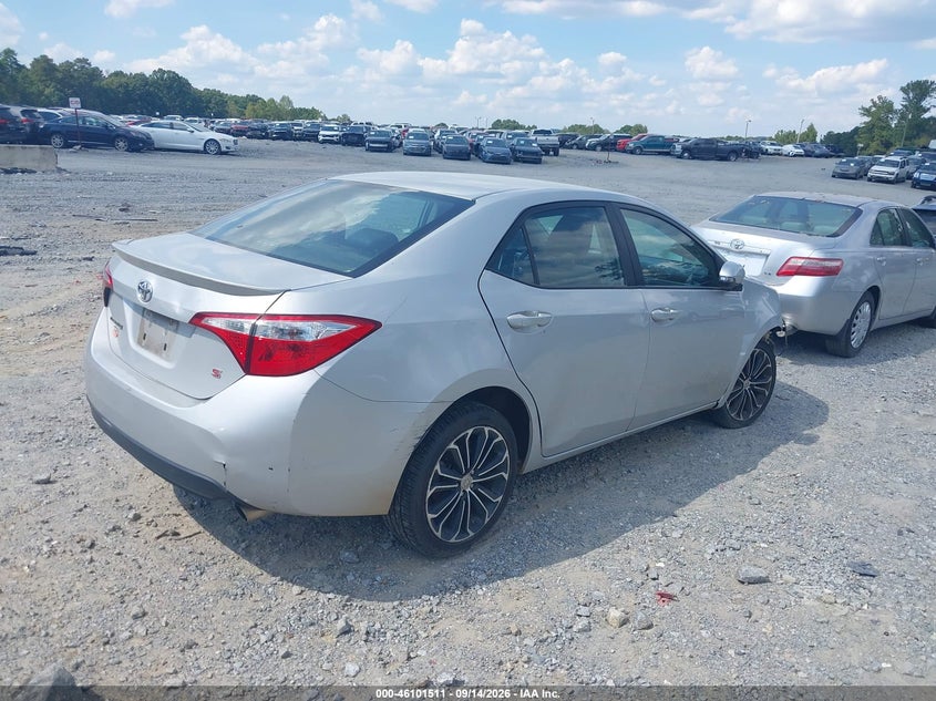 2016 TOYOTA COROLLA auction photo 4