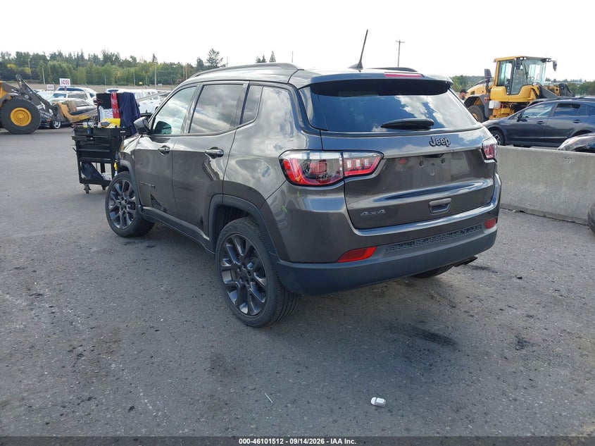 Vin: 3c4njdeb3mt516737, lot: 46601170, jeep compass 80th anniversary 4x4 20213