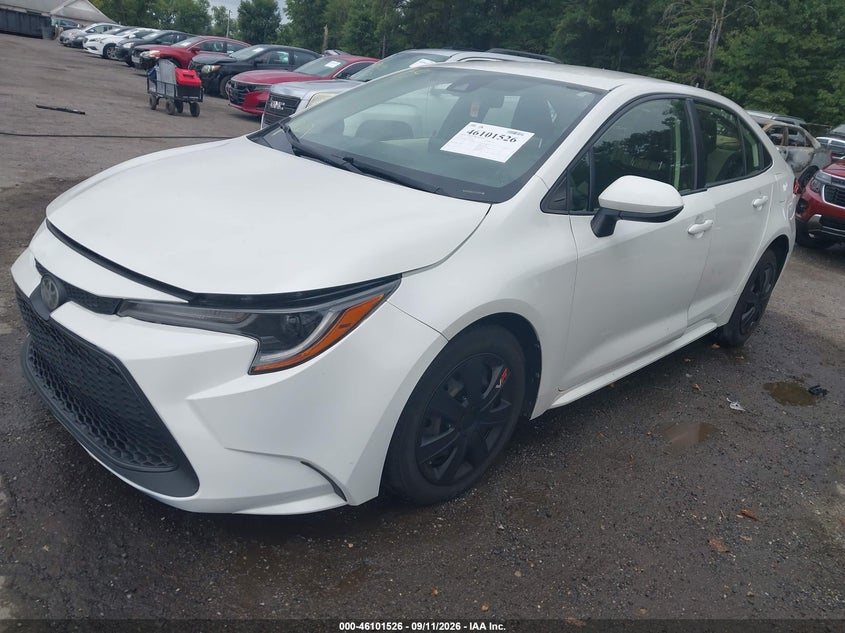 Vin: jtdeprae4lj014580, lot: 46601184, toyota corolla le 20202
