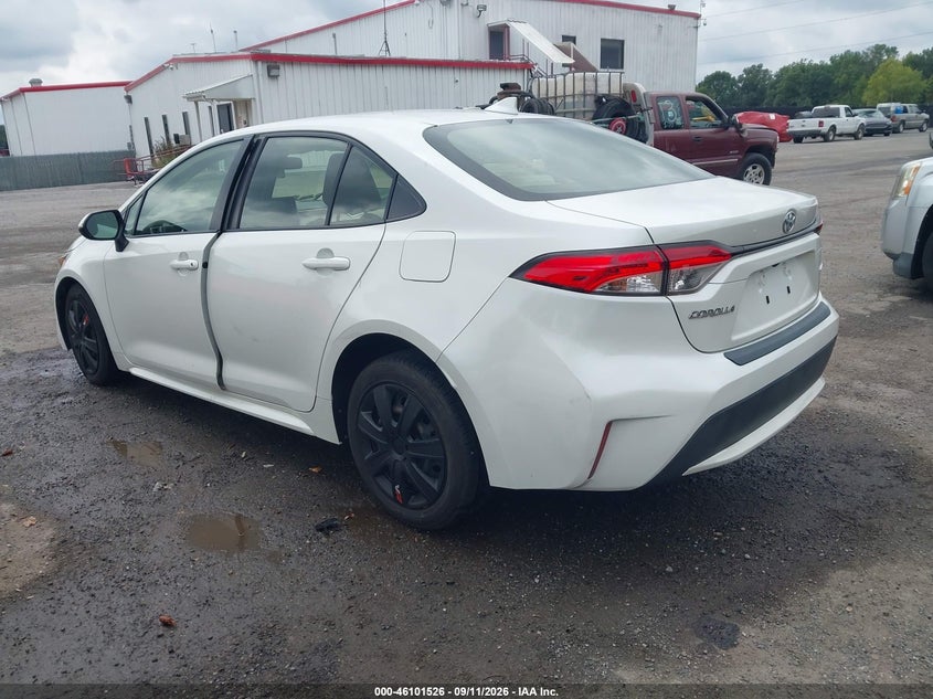 Vin: jtdeprae4lj014580, lot: 46601184, toyota corolla le 20203