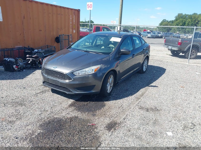 Vin: 1fadp3f22jl295938, lot: 46601185, ford focus se 20182