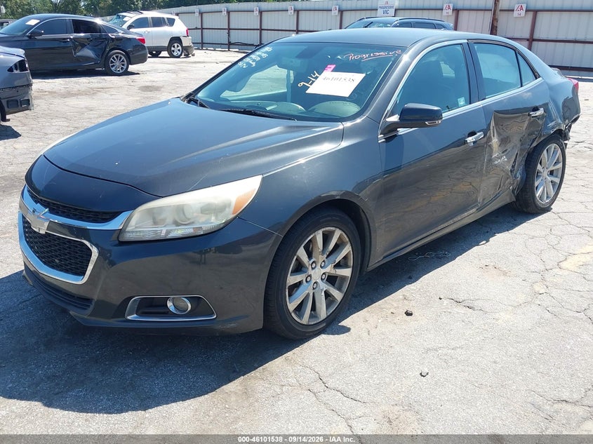 2014 Chevrolet Malibu, Левый бок, IAAI, VIN 1G11H5SL6EF262281 — фото 2