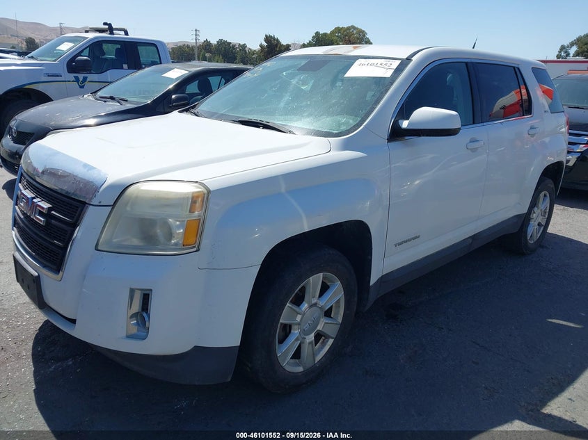 2013 GMC Terrain, Обычный износ, IAAI, VIN 2GKALMEK6D6136258 — фото 2