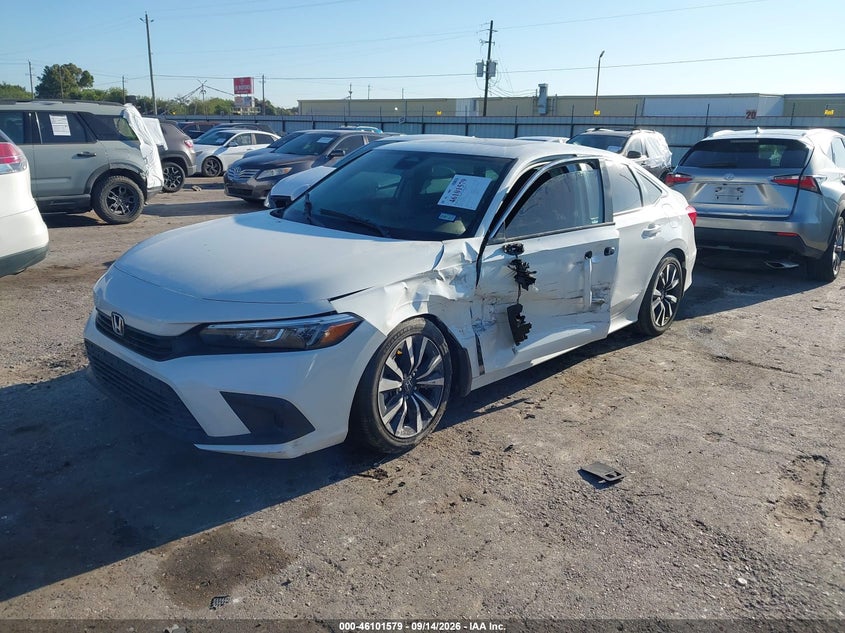Vin: 2hgfe1f76rh328295, lot: 46601237, honda civic ex 20242