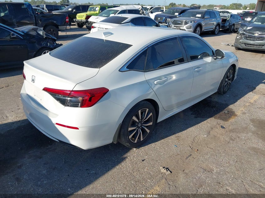 Vin: 2hgfe1f76rh328295, lot: 46601237, honda civic ex 20244