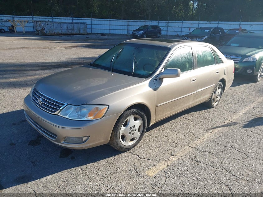 TOYOTA AVALON 2003 VIN 4T1BF28B73U301124