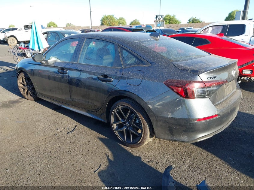 Vin: 2hgfe2f53th565225, lot: 46601277, honda civic sport 20263