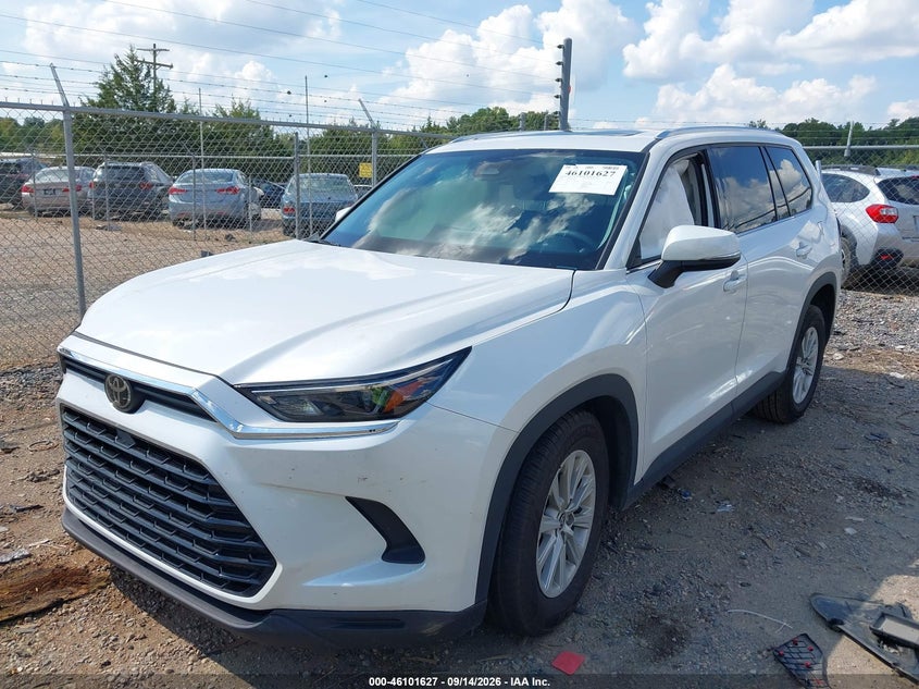 Vin: 5tdaaab54rs055464, lot: 46601285, toyota grand highlander xle 20242