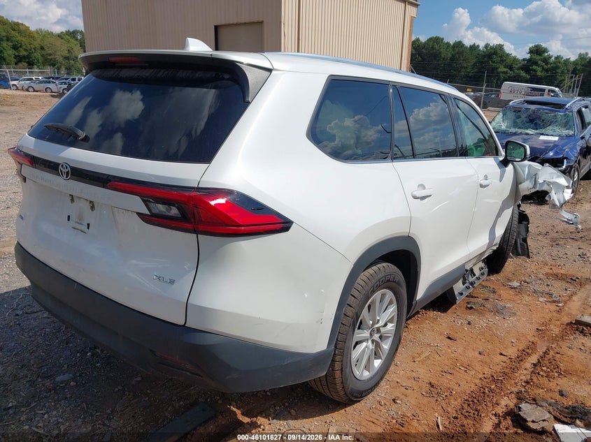 Vin: 5tdaaab54rs055464, lot: 46601285, toyota grand highlander xle 20244