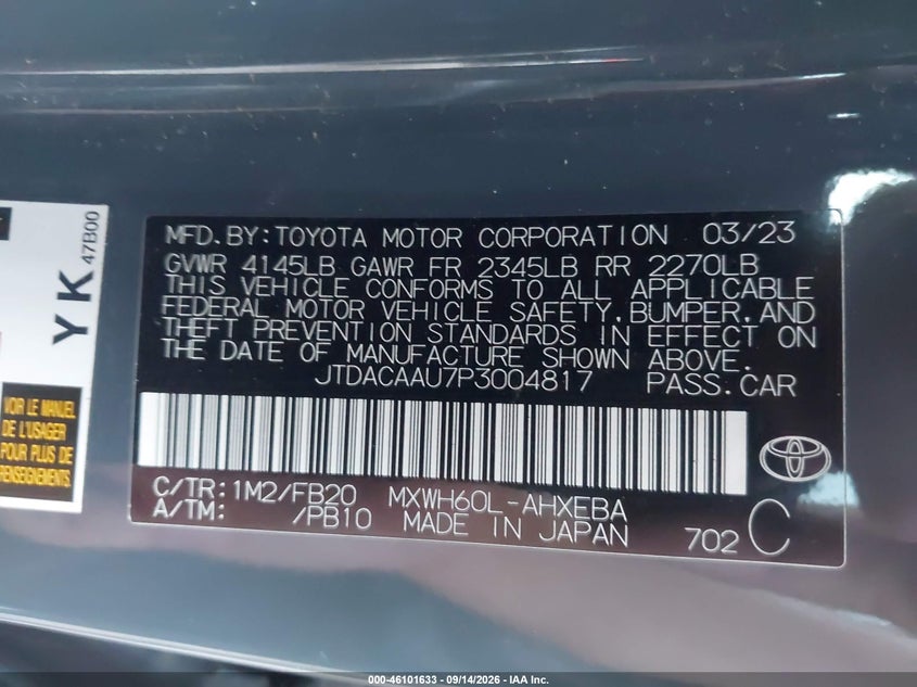TOYOTA PRIUS - zdjęcie 9
