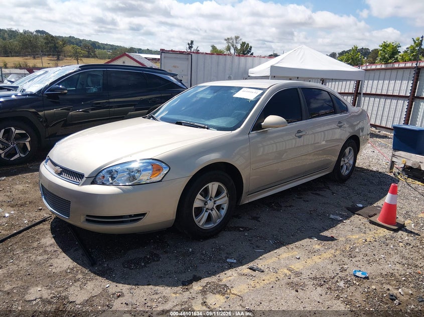 Vin: 2g1wf5e34c1210112, lot: 46601292, chevrolet impala ls 20122