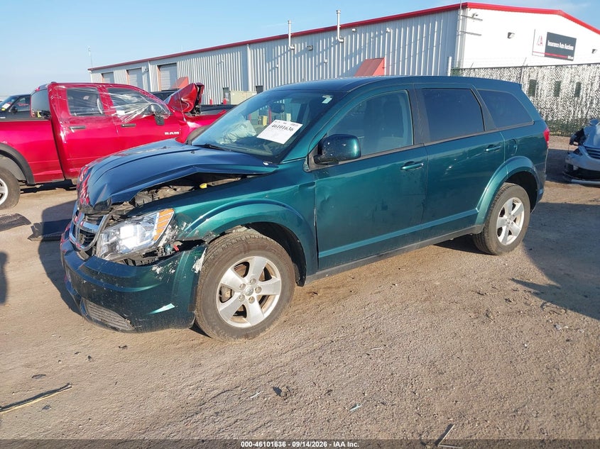 2009 Dodge Journey, Front End, IAAI, VIN 3D4GG57V39T523511 — photo 2