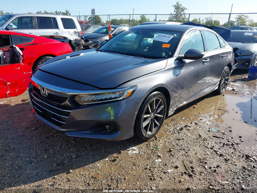 Vin: 1hgcv1f57na015203, lot: 46601298, honda accord ex-l 20222