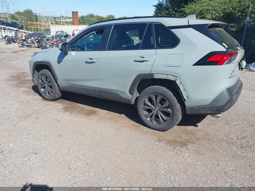 Vin: 2t3b6rfv7pw045053, lot: 46601302, toyota rav4 hybrid xle premium 20233
