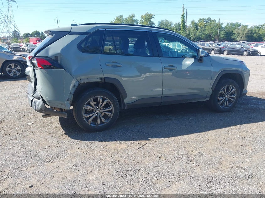 Vin: 2t3b6rfv7pw045053, lot: 46601302, toyota rav4 hybrid xle premium 20234