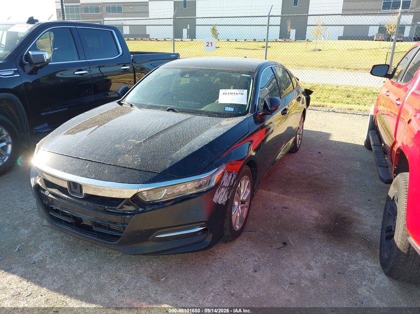 2018 Honda Accord Lx, Удар сзади, IAAI, VIN 1HGCV1F11JA030142 — фото 2