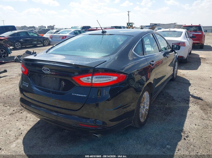 Vin: 3fa6p0su3er103383, lot: 46601323, ford fusion energi titanium 20144