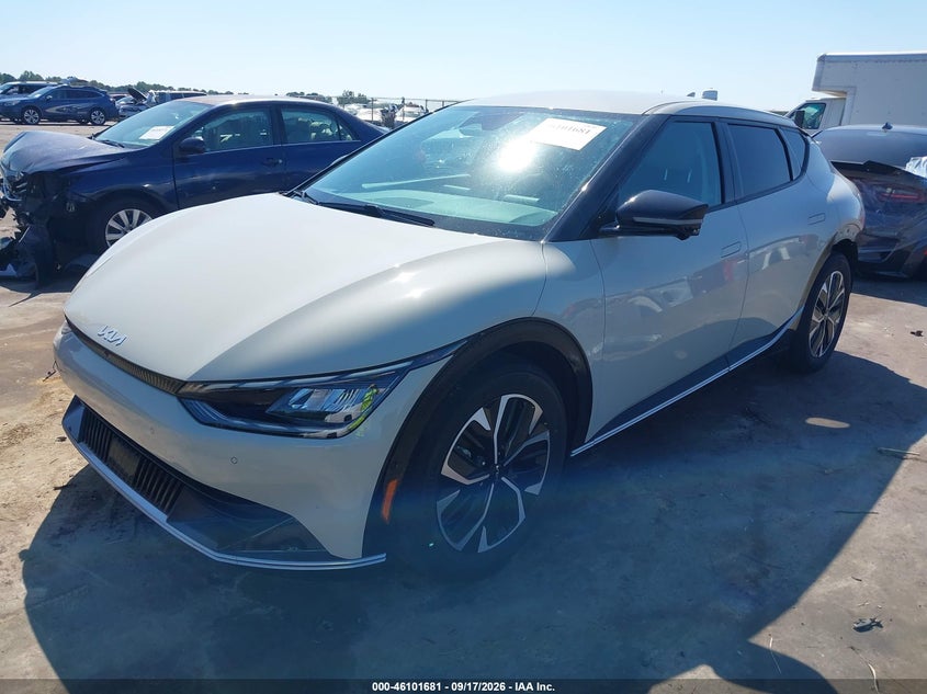 Vin: kndc3dlc3p5114010, lot: 46601339, kia ev6 wind 20232