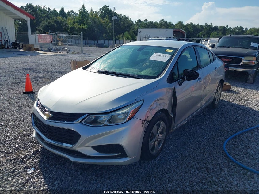 Vin: 1g1bc5sm0h7209957, lot: 46601355, chevrolet cruze ls auto 20172