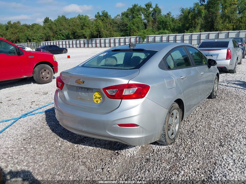Vin: 1g1bc5sm0h7209957, lot: 46601355, chevrolet cruze ls auto 20174