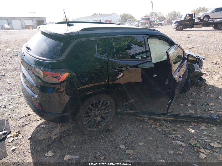 Vin: 3c4njdcb8nt178837, lot: 46601360, jeep compass high altitude 4x4 20224